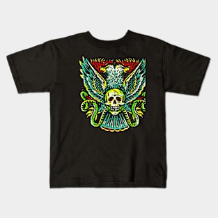 EAGLE AND SKULL Kids T-Shirt